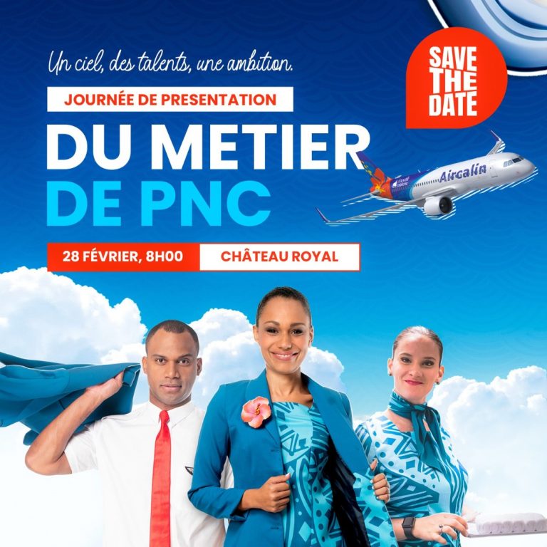 Devenez personnels navigants commerciaux chez Aircalin : une carrière d&rsquo;exception dans le ciel d&rsquo;Outre-mer