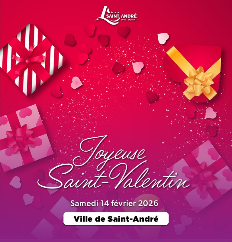 Saint-Valentin à la Réunion Outre-mer : Saint-André fait briller l&rsquo;amour sur ses écrans