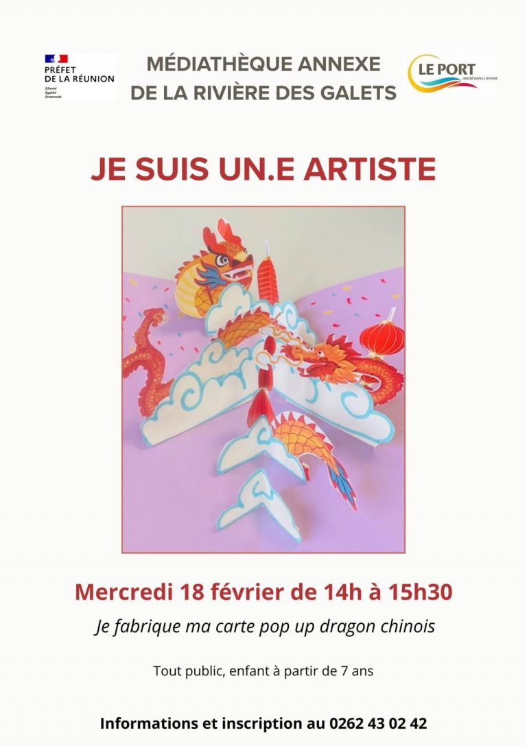 Célébrez le Nouvel An chinois avec un atelier pop up inédit à la Réunion, Outre-mer