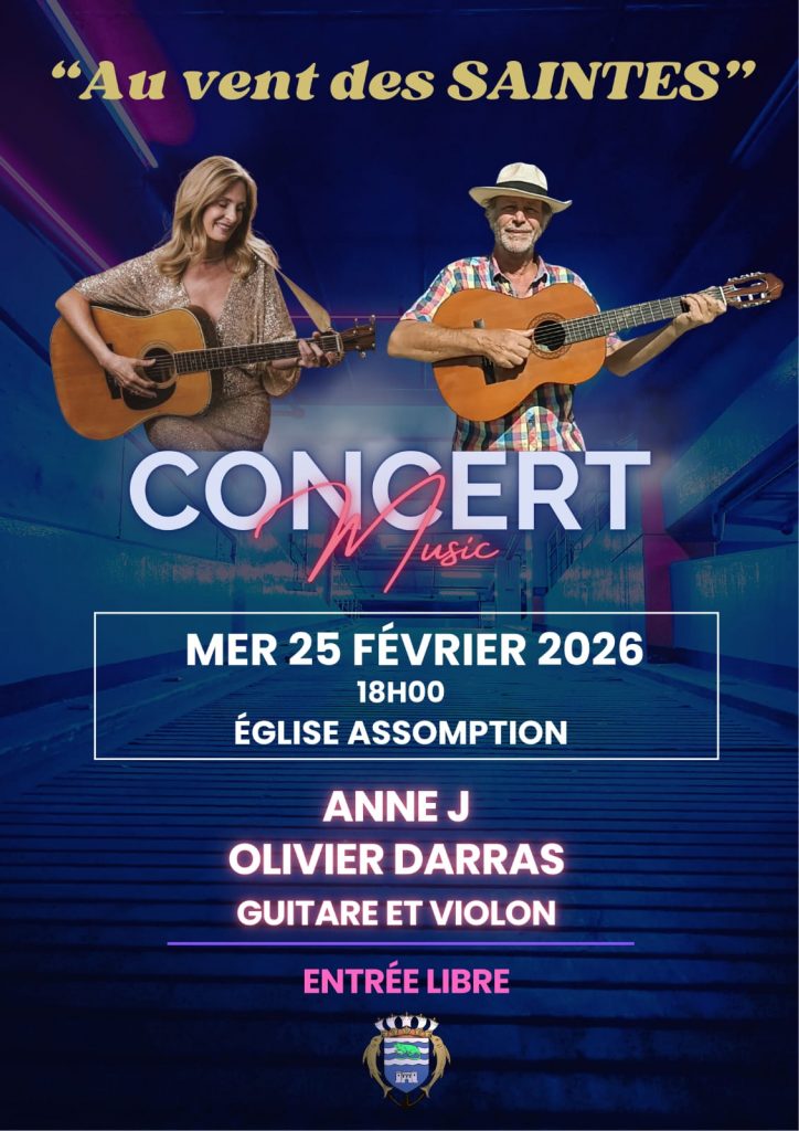 Concert unique en Guadeloupe : « Au Vent des Saintes » célèbre l’Outre-mer