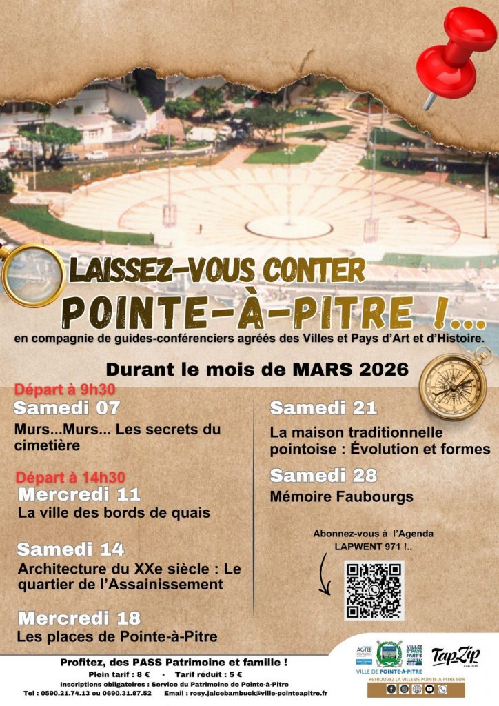 Découvrez l&rsquo;histoire de la Guadeloupe et de l&rsquo;Outre-mer à Pointe-à-Pitre