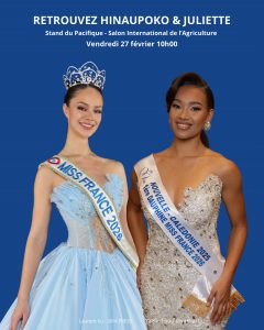 Éclat de l&rsquo;Outre-mer au Salon de l&rsquo;Agriculture avec le Comité Miss Nouvelle-Calédonie