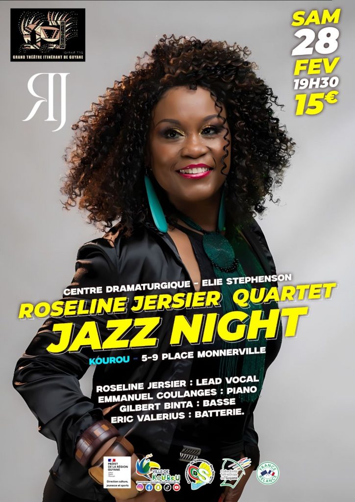 Jazz en Guyane : Roseline Jersier enchante la scène d&rsquo;Outre-mer