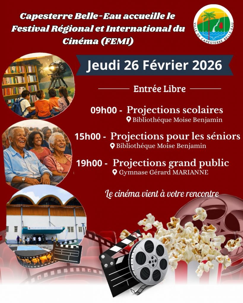 Le cinéma fait vibrer la Guadeloupe et l&rsquo;Outre-mer à Capesterre-Belle-Eau