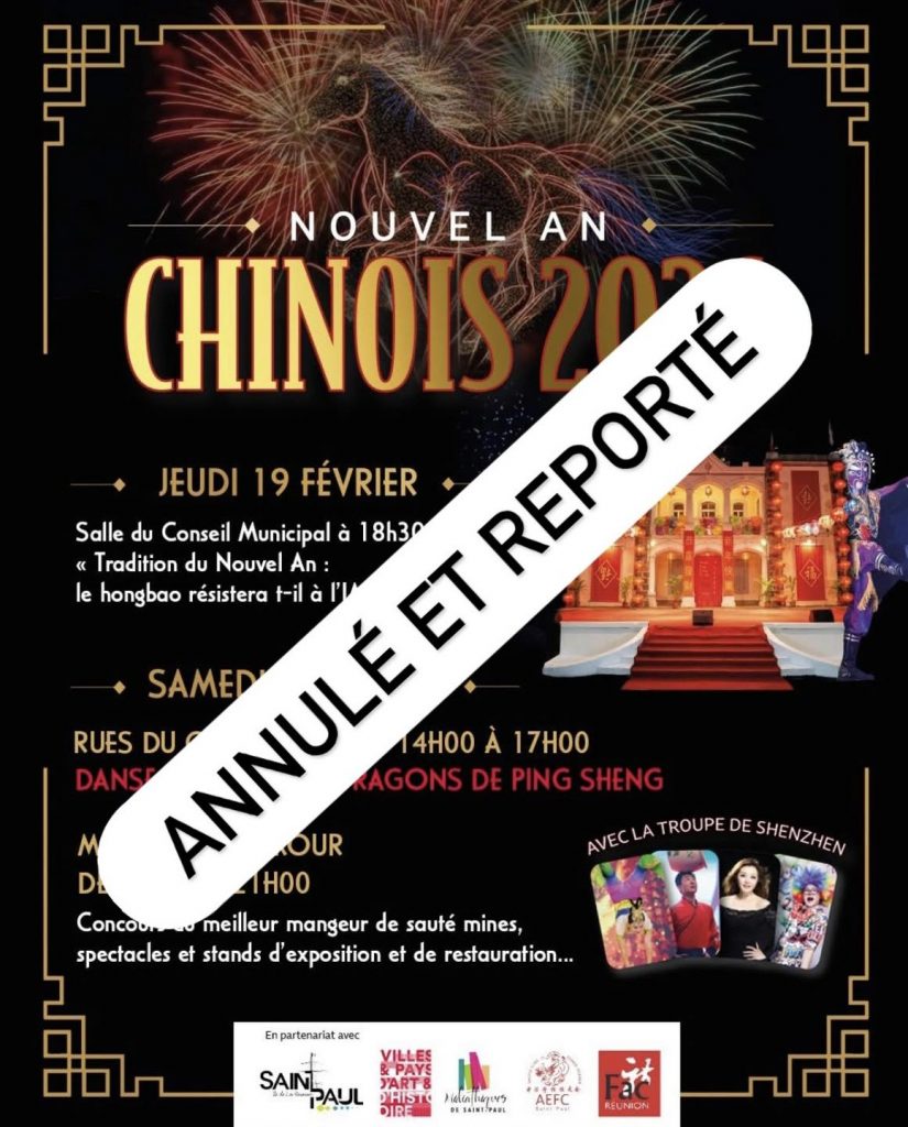 Nouvel An Chinois à La Réunion : Le spectacle de Shenzhen reporté en Outre-mer