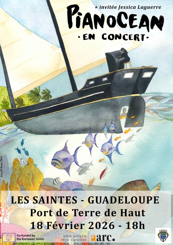 Pianocean : un concert sur voilier unique en Guadeloupe, Outre-mer