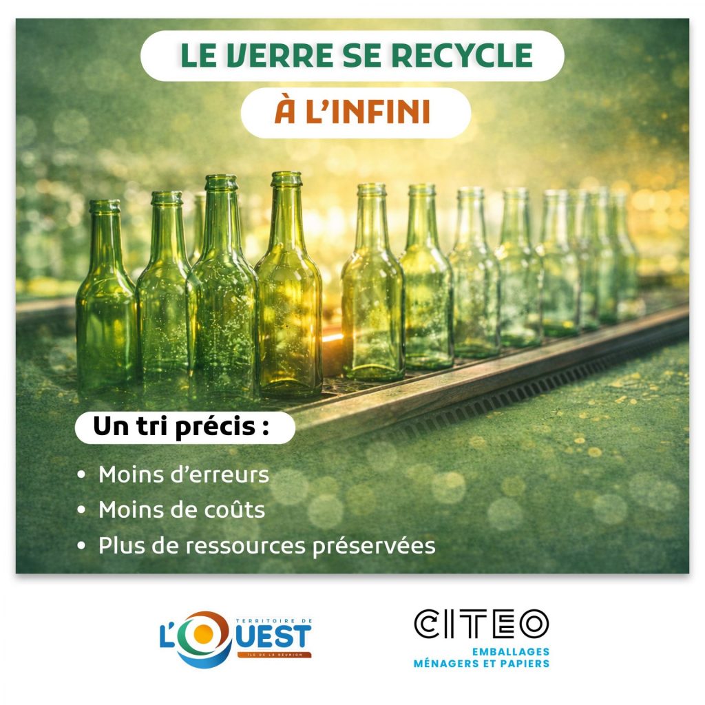 Recyclage à La Réunion : Agis pour l&rsquo;environnement en Outre-mer avec le tri du verre