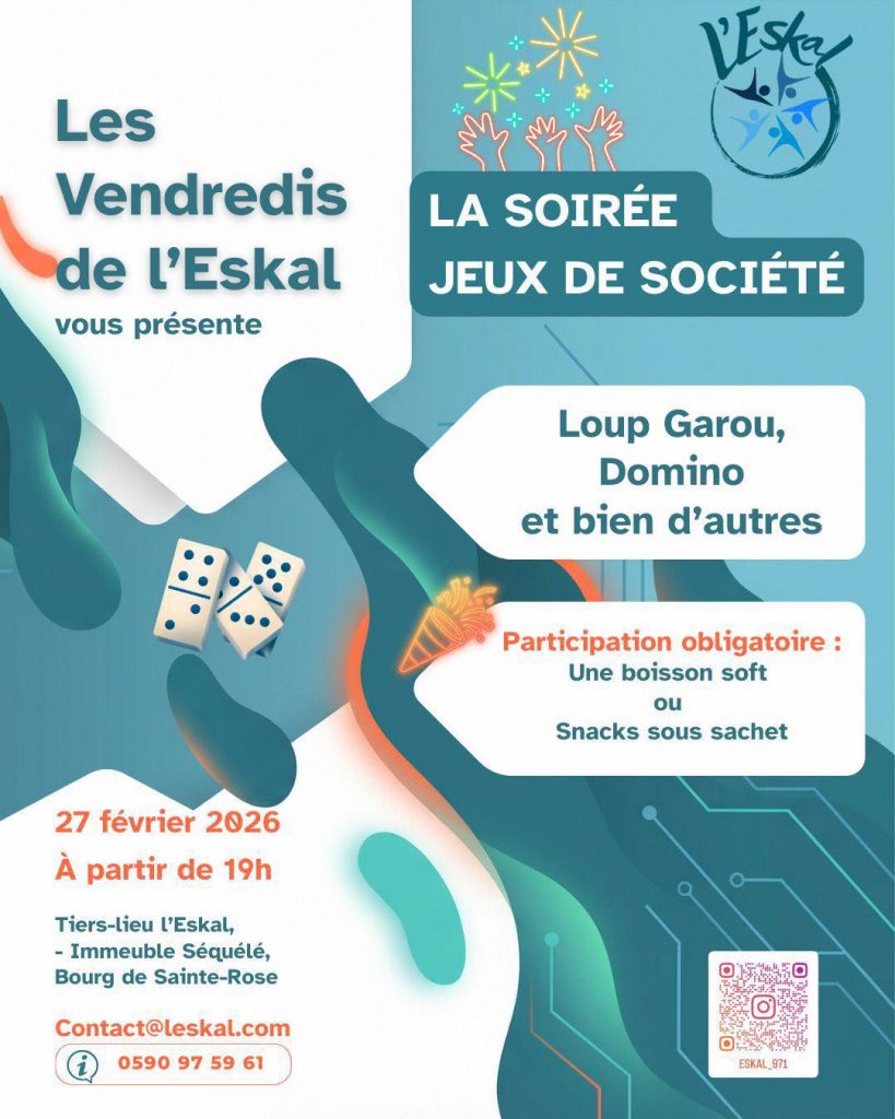 Sortir en Outre-mer : une soirée jeux exceptionnelle en Guadeloupe