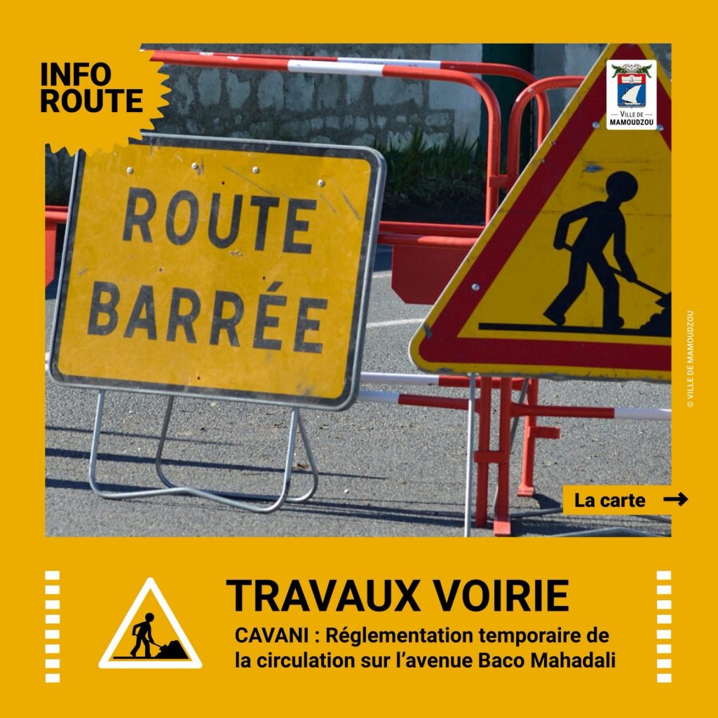 Travaux à Mamoudzou, Mayotte : Circuler en Outre-mer pendant la rénovation de l&rsquo;avenue Baco Mahadali