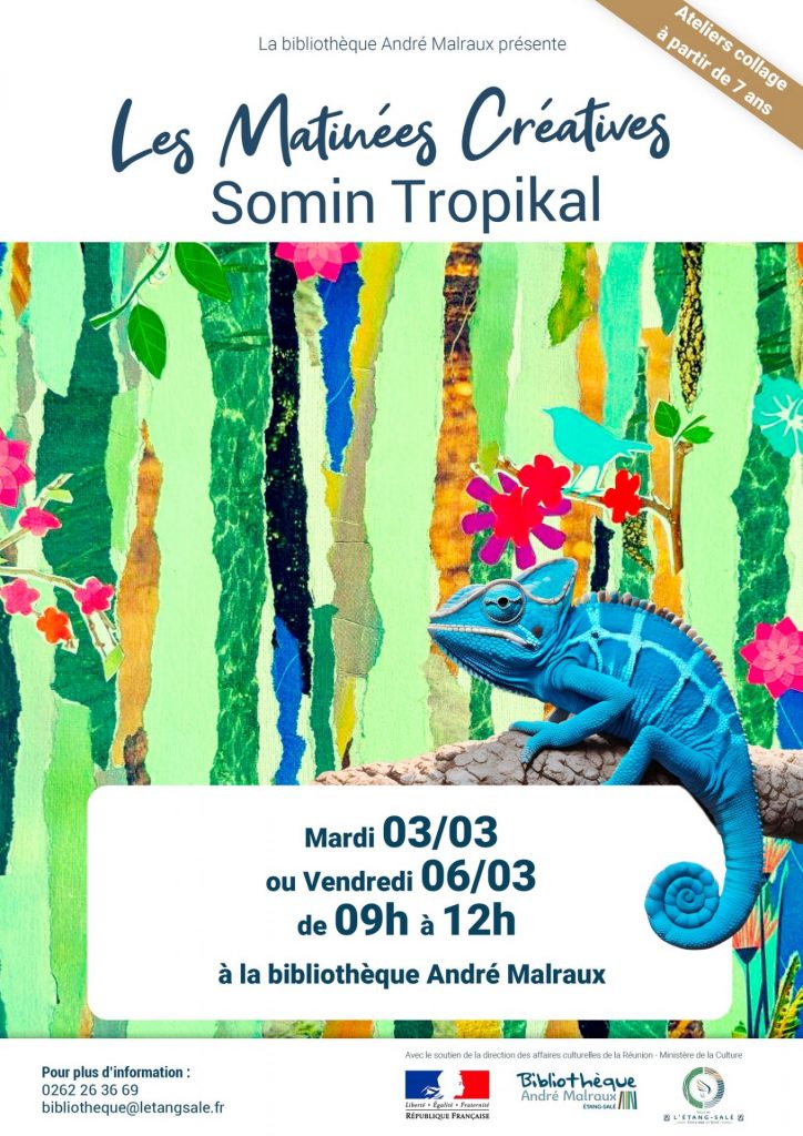 Vacances créatives à la Réunion, Outre-mer : l&rsquo;art s&rsquo;invite à L&rsquo;Étang-Salé