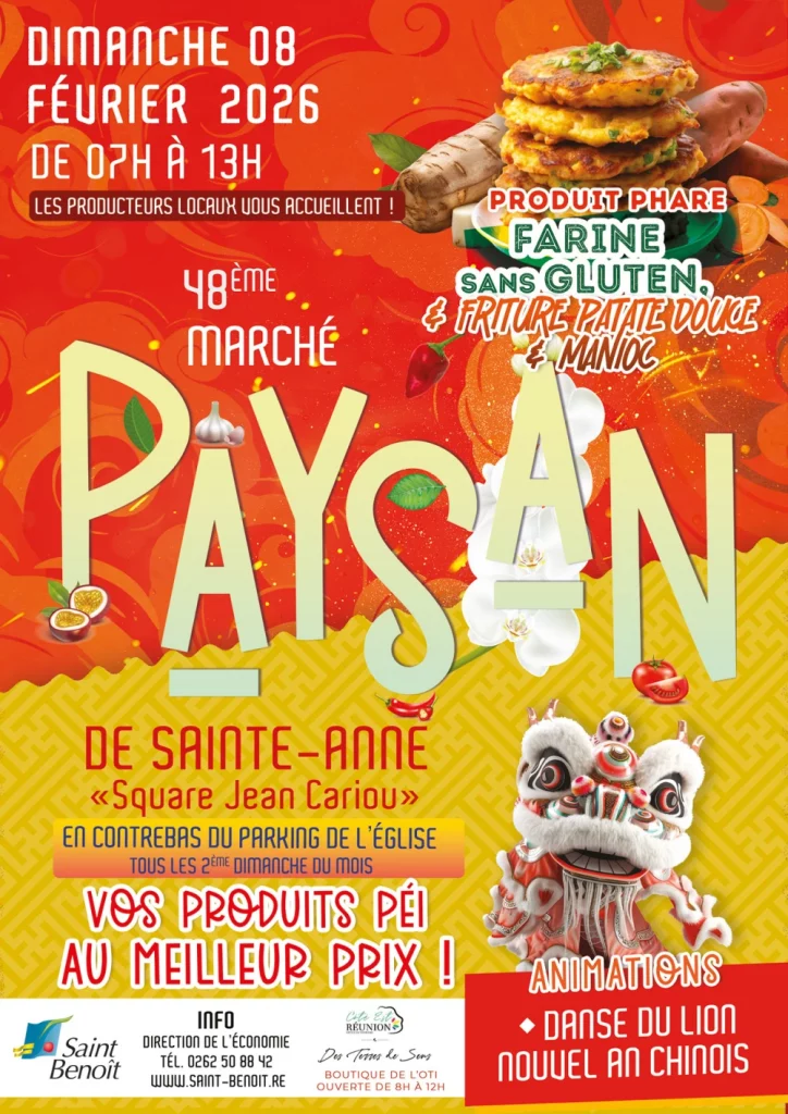 Marché Paysan à Sainte-Anne : le meilleur du terroir de La Réunion