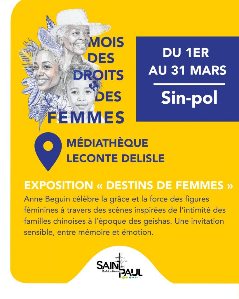 Célébration des droits des femmes à Saint-Paul entre culture et engagement en Outre-mer à La Réunion