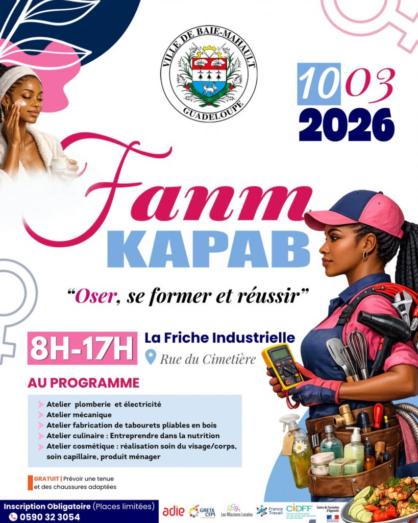 Fanm Kapab : Célébrer les droits des femmes en Guadeloupe et en Outre-mer