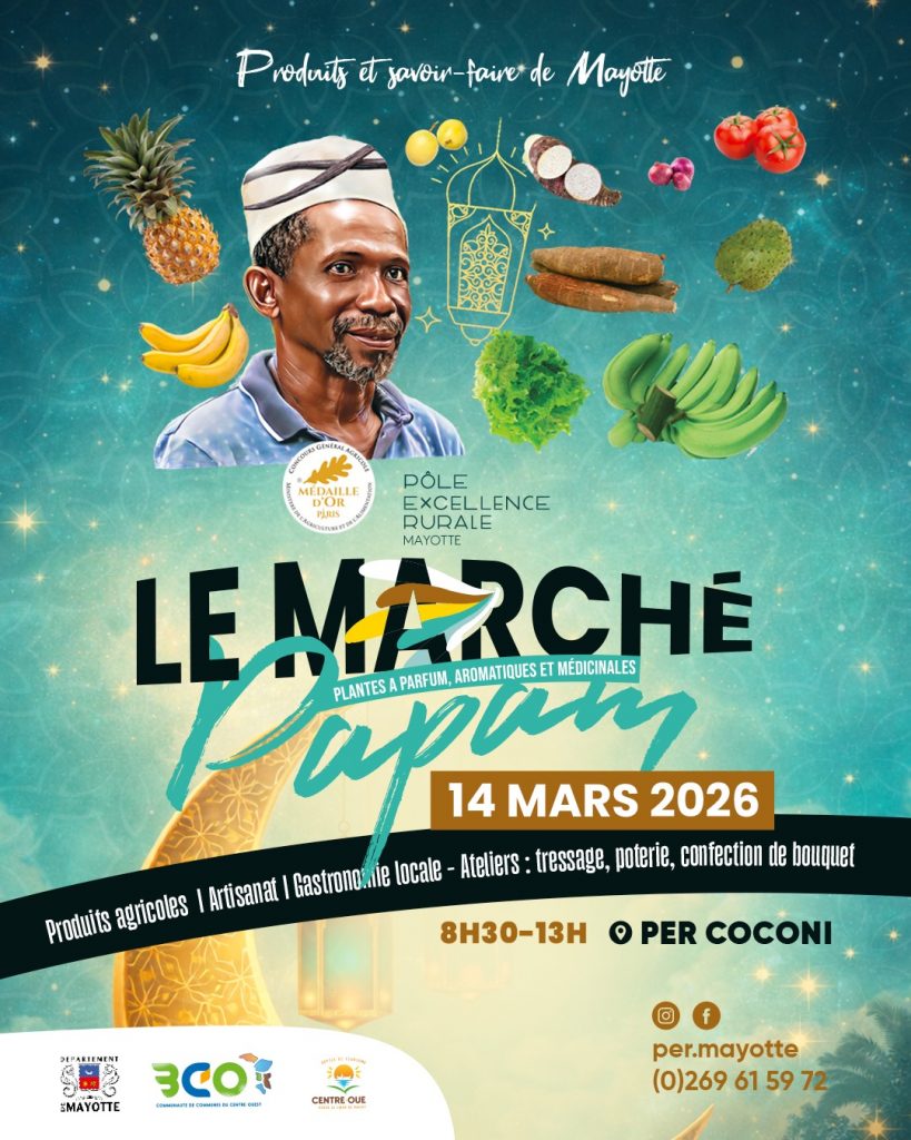 Célébrez l&rsquo;Aïd avec le Marché PAPAM du Pôle d&rsquo;Excellence Rurale de Coconi à Mayotte en Outre-mer