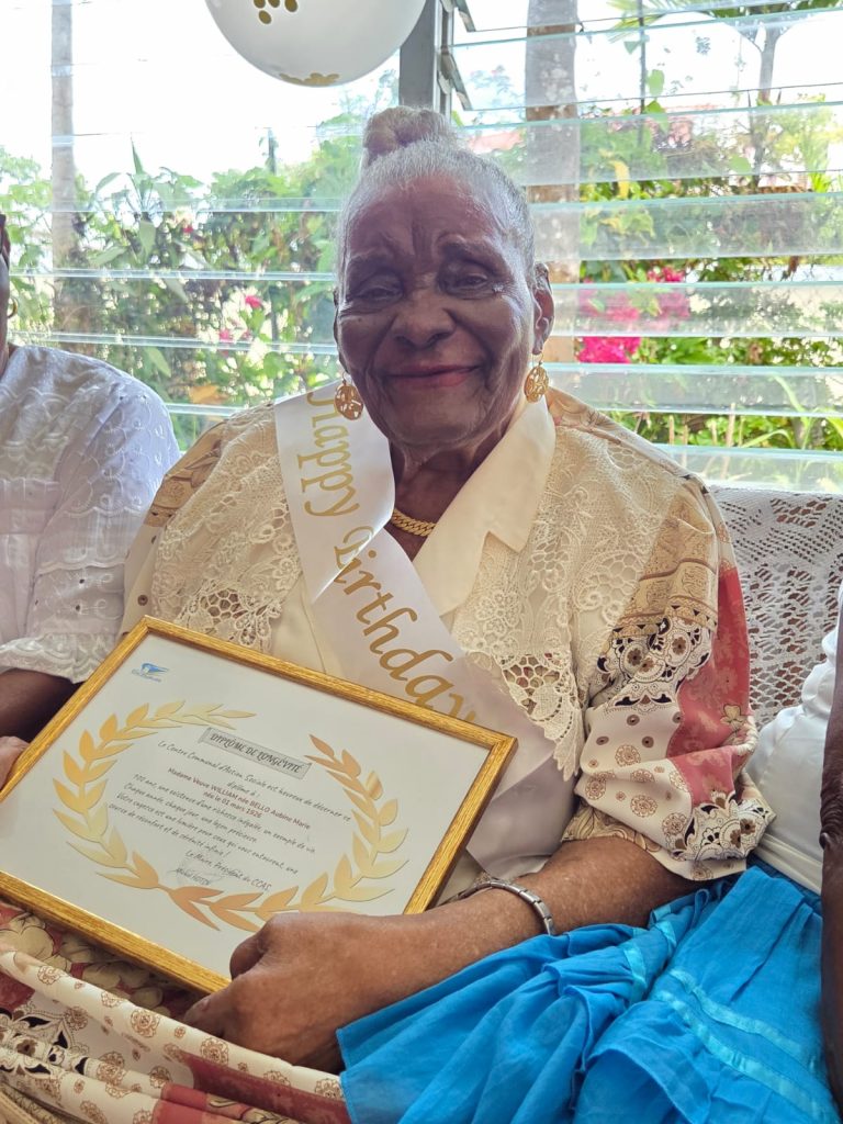 Centenaire d&rsquo;Aubine : une vie de 100 ans célébrée en Guadeloupe et en Outre-mer