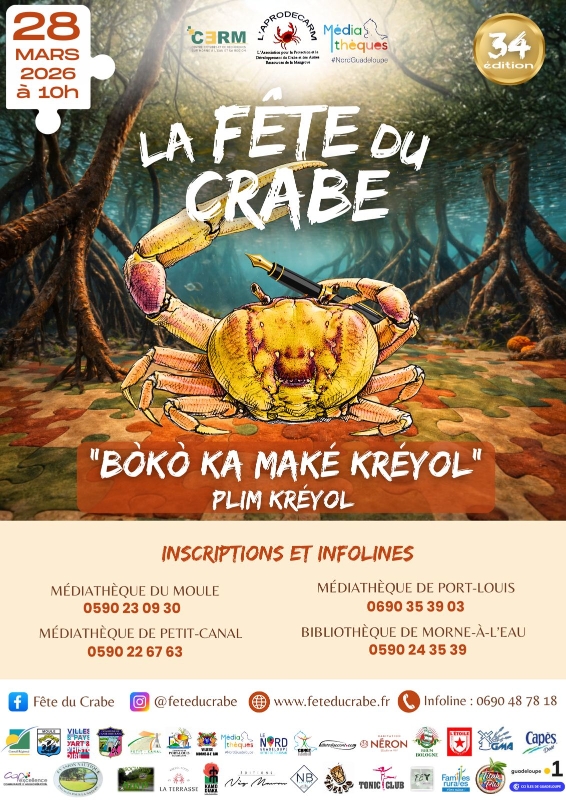 Composition créole à la Médiathèque de Petit-Canal Guy Fromager : célébrez la Guadeloupe en Outre-mer