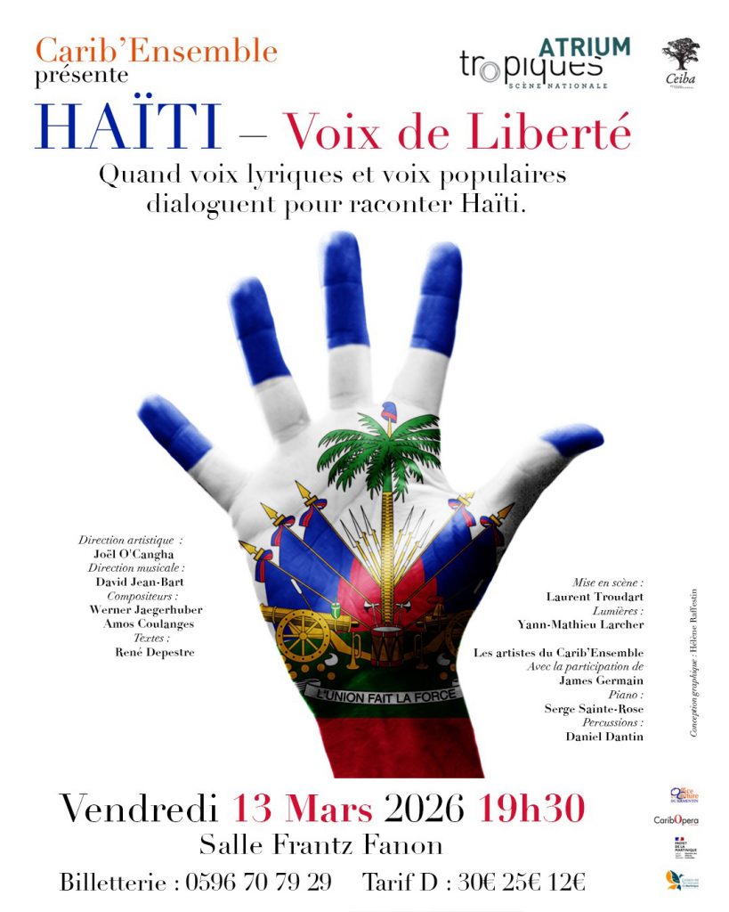 Concert Haïti Voix de Liberté : un événement musical majeur en Martinique et en Outre-mer