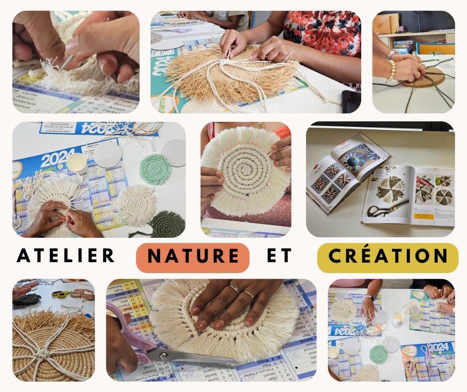 Créer avec la nature aux médiathèques de Saint-Paul à La Réunion en Outre-mer