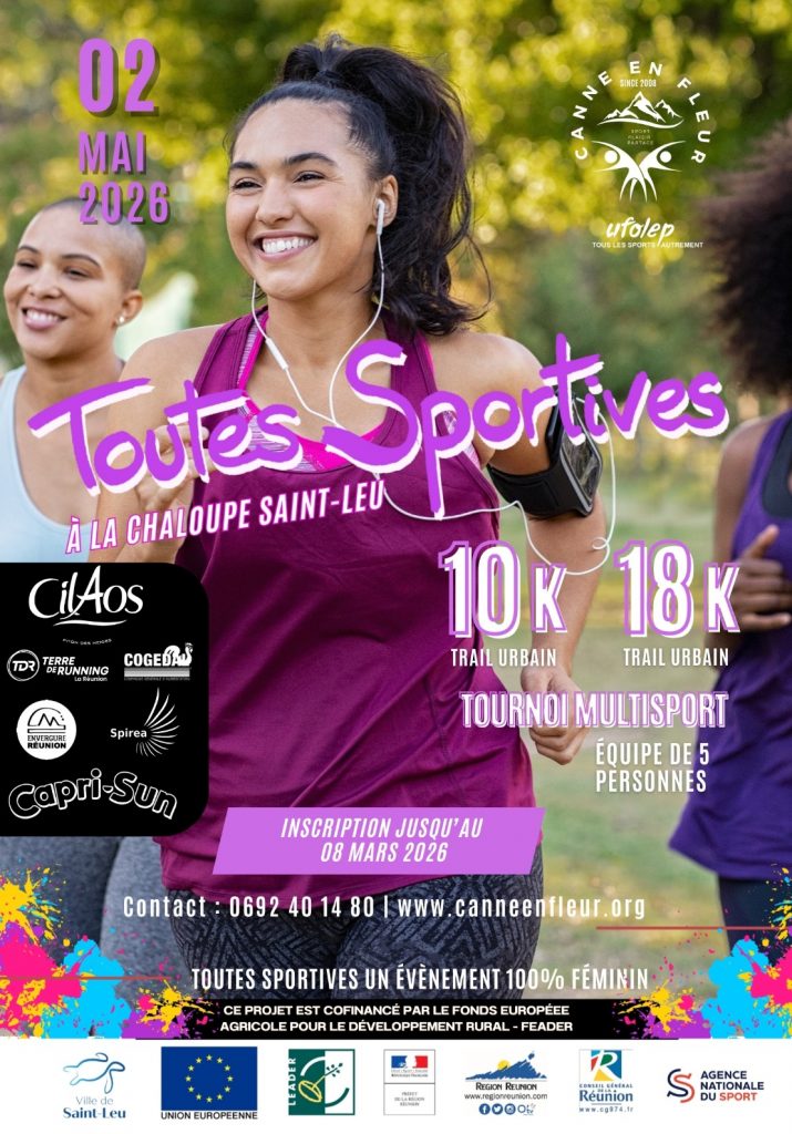 Événement Toutes Sportives de la Ville de Saint-Leu : le sport féminin brille à La Réunion en Outre-mer