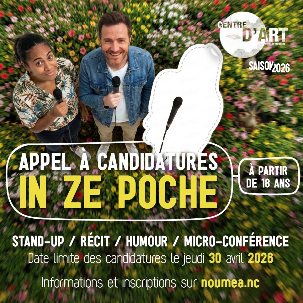 In Ze Poche : Exprime ton talent avec la Ville de Nouméa en Nouvelle-Calédonie et Outre-mer