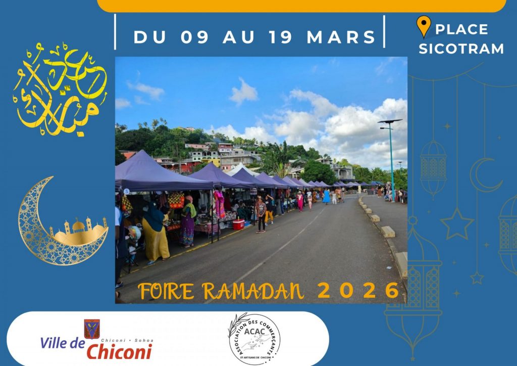 Foire du Ramadan à la Ville de Chiconi : préparez l&rsquo;Aïd à Mayotte en Outre-mer