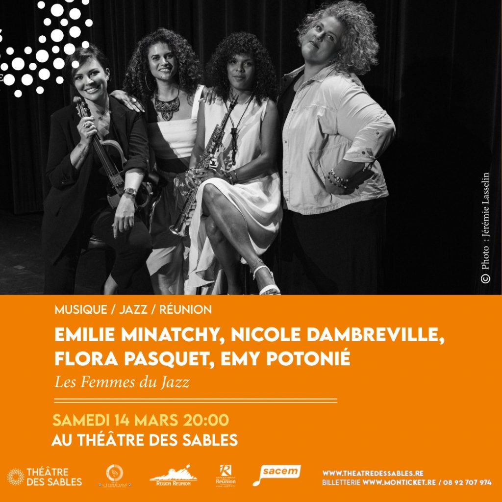 Jazz au féminin au Théâtre des Sables : une soirée magique à La Réunion en Outre-mer