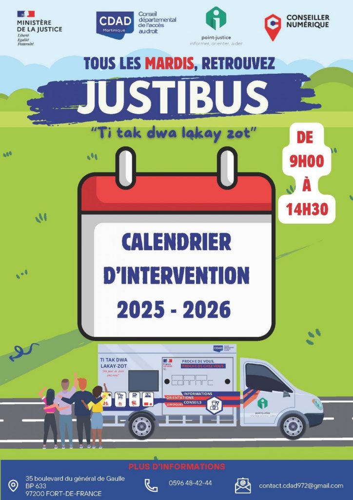 Justibus en Martinique : Tes conseils juridiques gratuits en Outre-mer