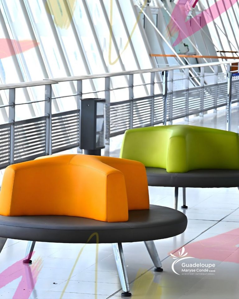 L&rsquo;Aéroport Guadeloupe Maryse Condé mise sur le design carambole pour faire rayonner l&rsquo;Outre-mer