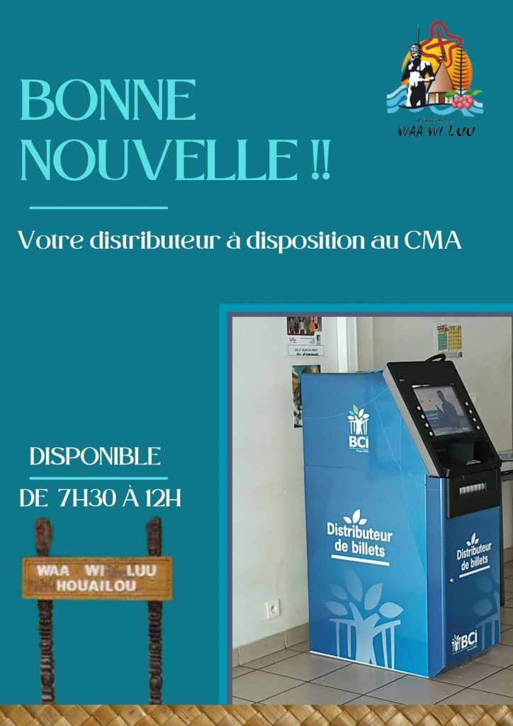 La BCI renforce sa proximité en Outre-mer : un nouveau distributeur pour la Commune de Waa Wi Luu en Nouvelle-Calédonie