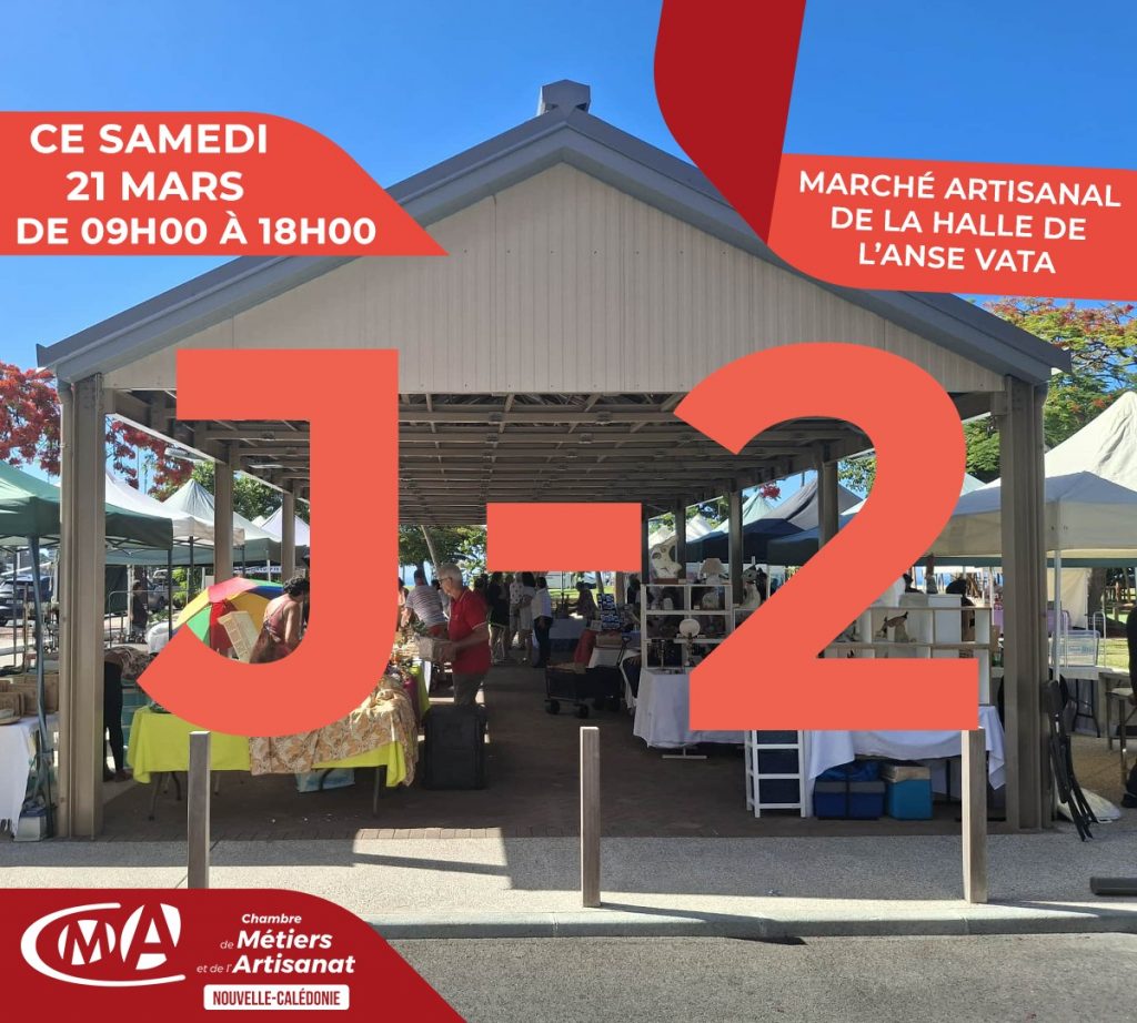 Marché de la Halle de l’Anse Vata : La CMA et l&rsquo;Outre-mer célèbrent l&rsquo;artisanat en Nouvelle-Calédonie