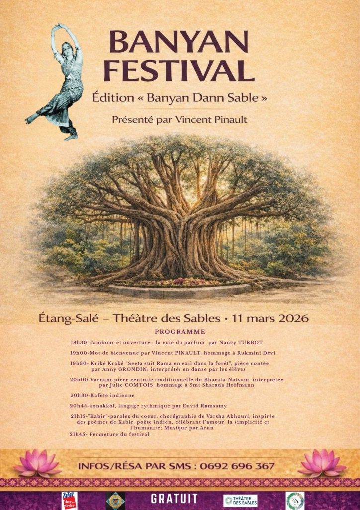 Banyan Festival 2026 : La culture indienne rayonne à la Ville de L&rsquo;Étang-Salé à La Réunion en Outre-mer
