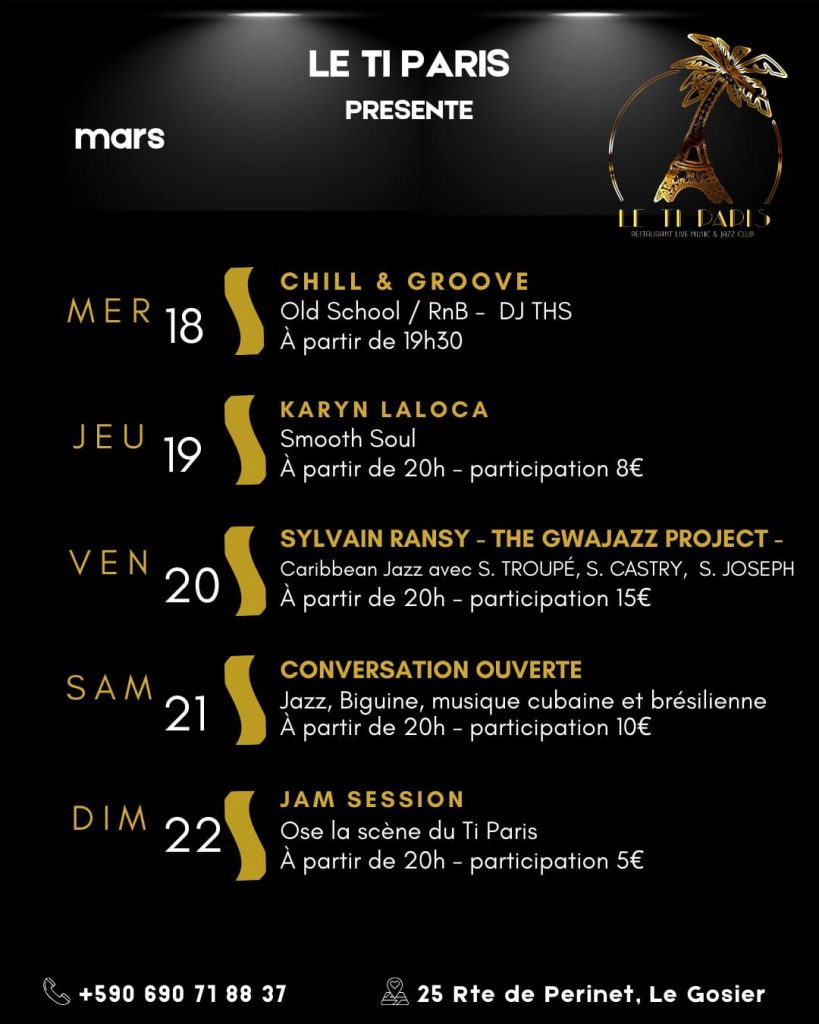 La semaine du Jazz et de la Soul en Outre-mer avec Sud Tourisme Nouvelle-Calédonie