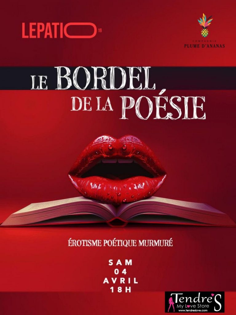 Le Bordel de la Poésie au Patio 19 avec le Réseau Théâtre Martinique : Une expérience inédite en Martinique et en Outre-mer