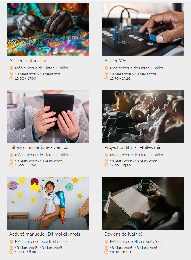 Les médiathèques de Saint-Paul : la culture rayonne à La Réunion en Outre-mer