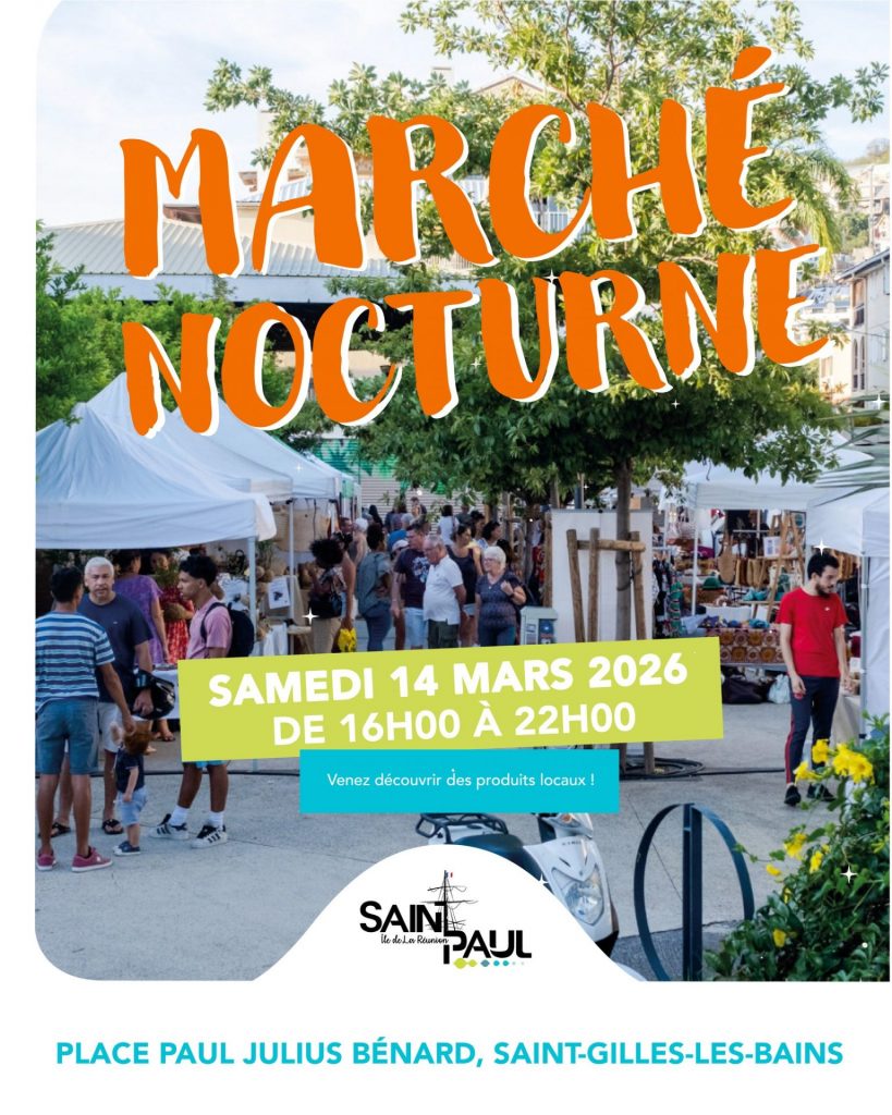 Marché Nocturne de la Ville de Saint-Paul : l&rsquo;artisanat de La Réunion à l&rsquo;honneur en Outre-mer