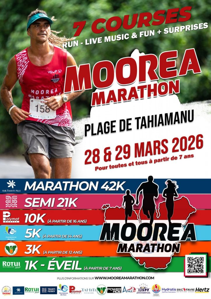 Moorea Marathon 2026 et Air Tahiti Nui : l’excellence sportive en Outre-mer