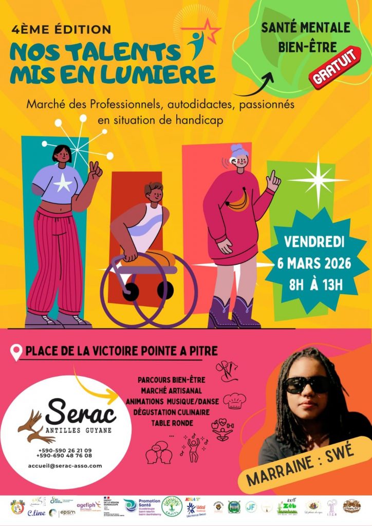 La Ville de Pointe-à-Pitre : Nos Talents mis en lumière pour la santé mentale en Guadeloupe