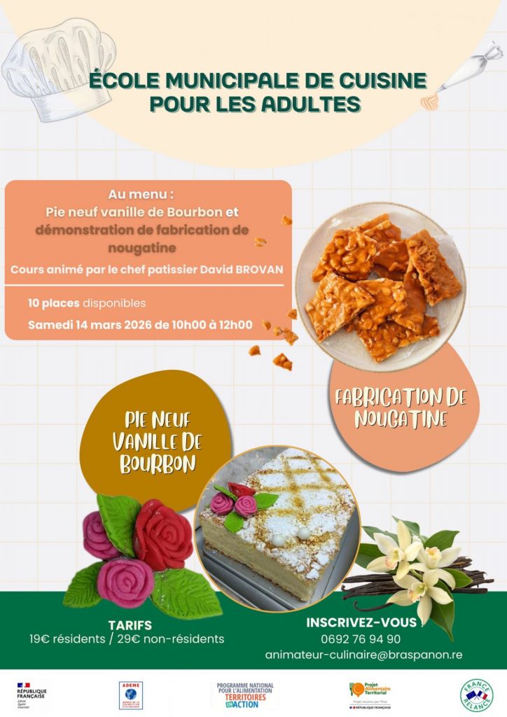 Pâtisserie à La Réunion : un atelier exclusif en Outre-mer avec le chef David Brovan
