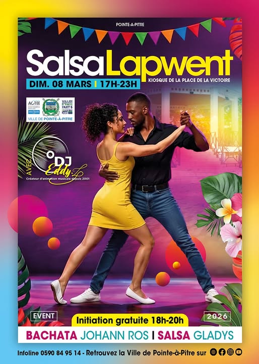 Salsa Lapwent et la Ville de Pointe-à-Pitre célèbrent la femme en Guadeloupe et en Outre-mer