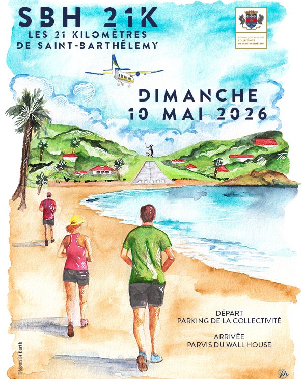 Sport à Saint-Barthélemy : les inscriptions du SBH 21K lancent la saison de course en Outre-mer