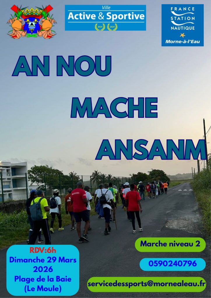 Sport et santé en Guadeloupe : la marche An Nou Maché Ansanm dynamise l&rsquo;Outre-mer