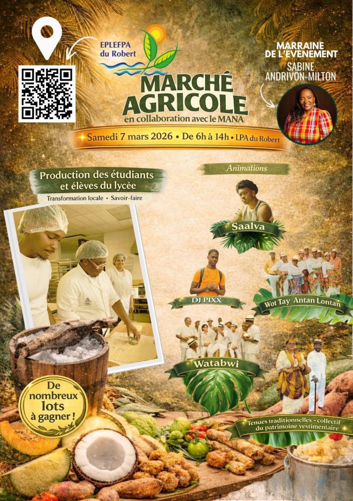 Terroir et traditions en Martinique : La Ville du Robert accueille son grand Marché Agricole en Outre-mer