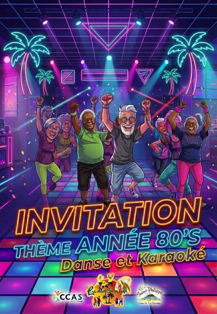 Karaoké Dansant 80 à la Ville De Saint Philippe : Ton Rendez-vous Festif en Outre-mer à La Réunion