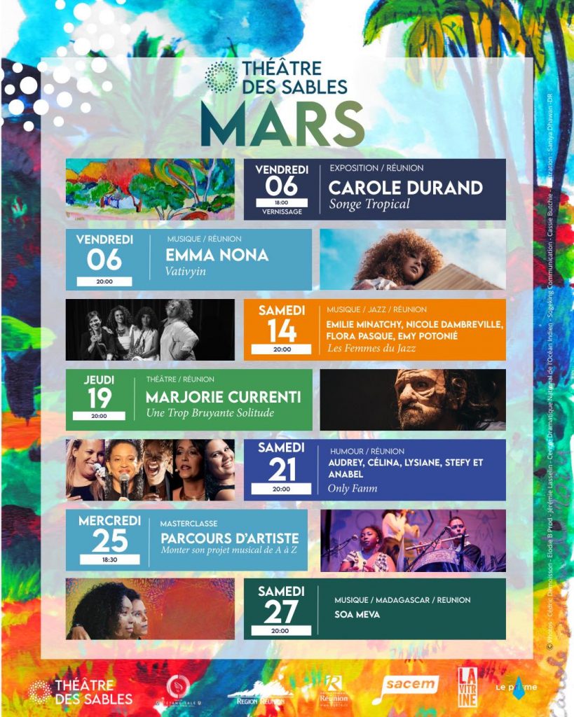 Ville de Saint-Benoît et Théâtre des Sables : Ton week-end culturel à La Réunion en Outre-mer
