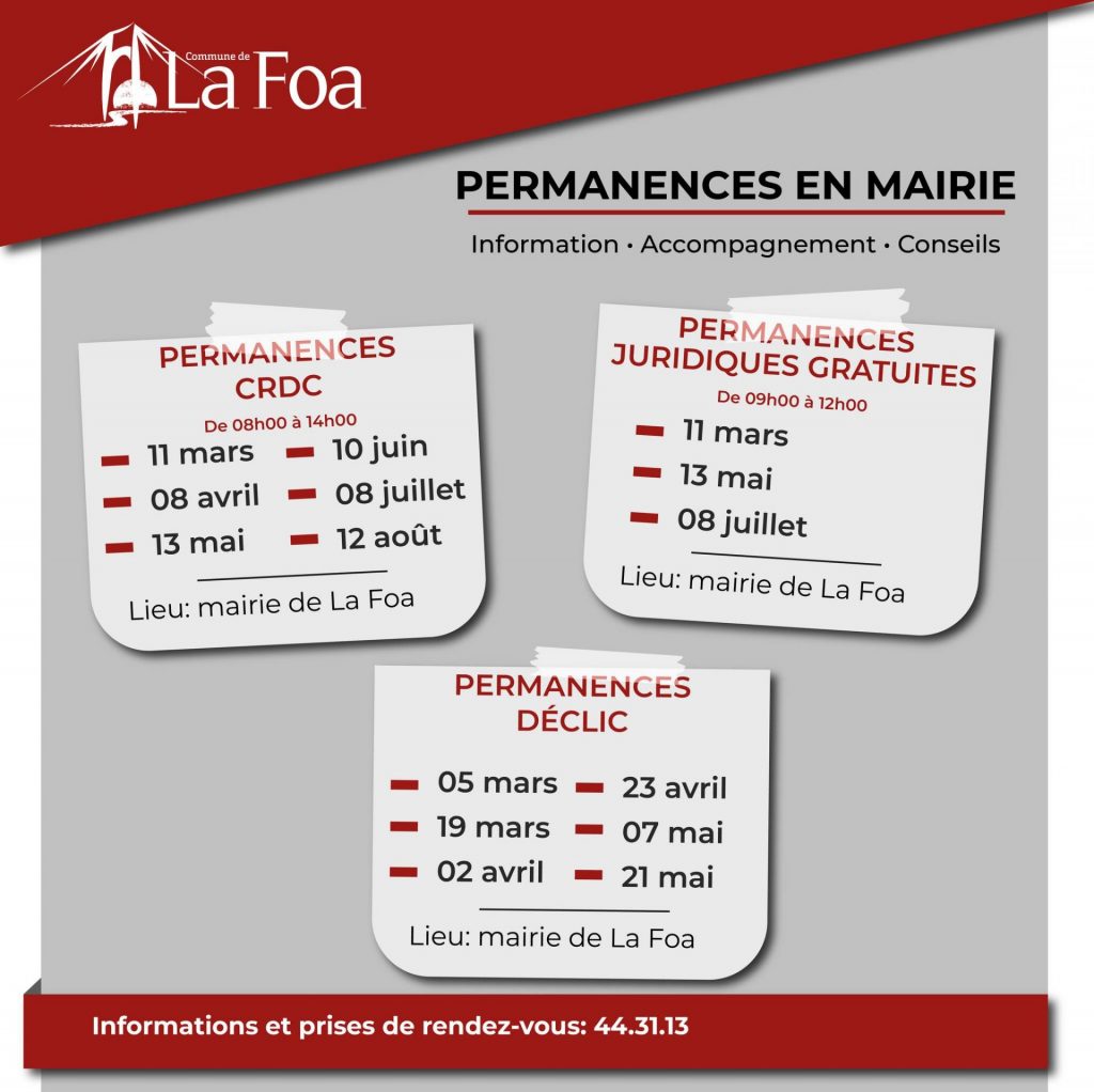 Permanences en mairie : Un service de proximité entre l&rsquo;Outre-mer et la Nouvelle-Calédonie