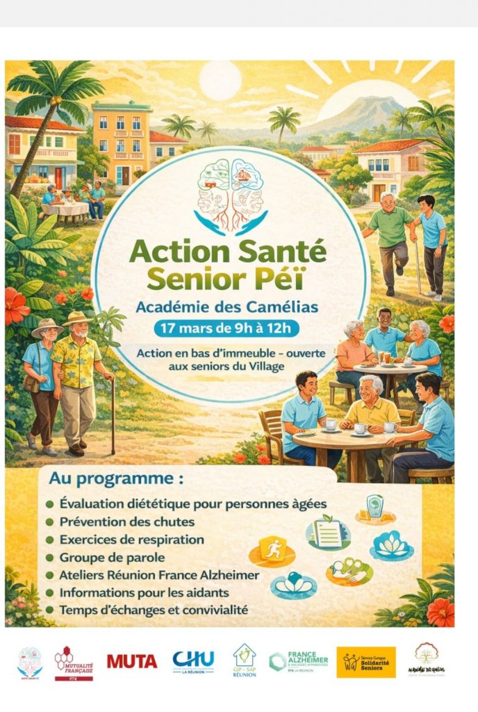 Académie des Camélias : Une matinée dédiée à la santé des seniors en Outre-mer à La Réunion