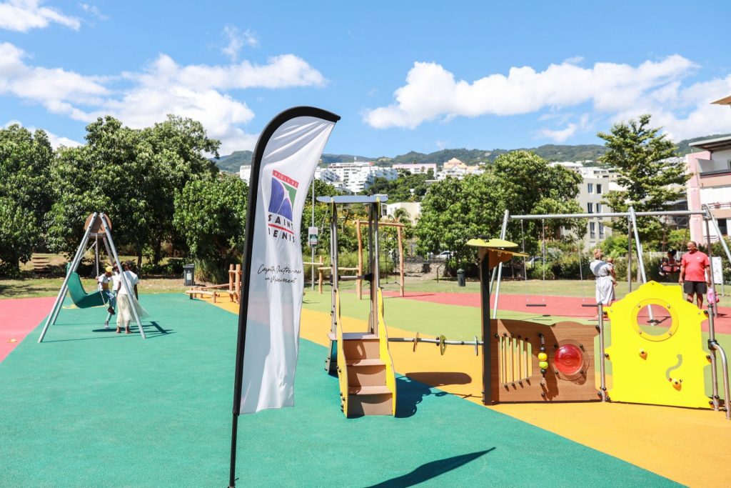 Une nouvelle aire de jeux à la Ville de Saint-Denis de La Réunion, perle de l&rsquo;Outre-mer