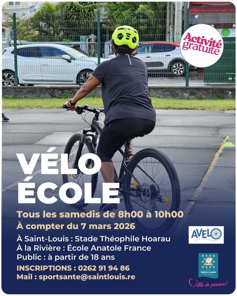 Vélo École à Saint-Louis : maîtrisez le cyclisme à La Réunion en Outre-mer en 2026