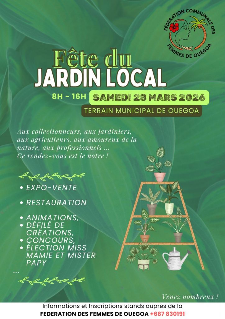 Fête du jardin local en Outre-mer : rendez-vous à Ouégoa en Nouvelle-Calédonie