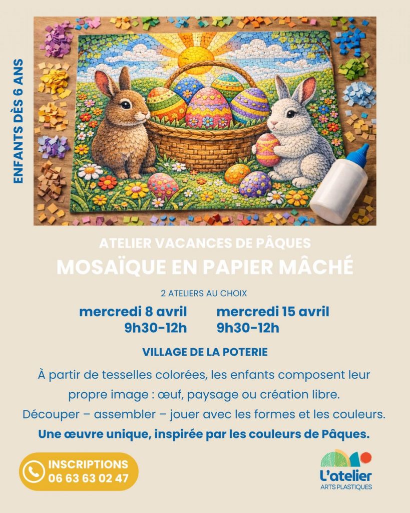 Atelier Mosaïque à L’Atelier Arts Plastiques : une activité créative incontournable en Martinique, Outre-mer